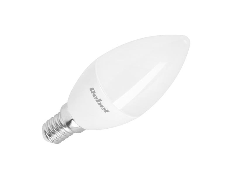 Žárovka LED E14 8W REBEL bílá teplá ZAR0523
