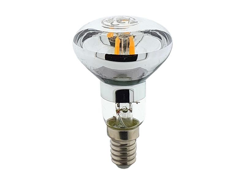 Žárovka Filament LED E14 5W bílá teplá TRIXLINE R50