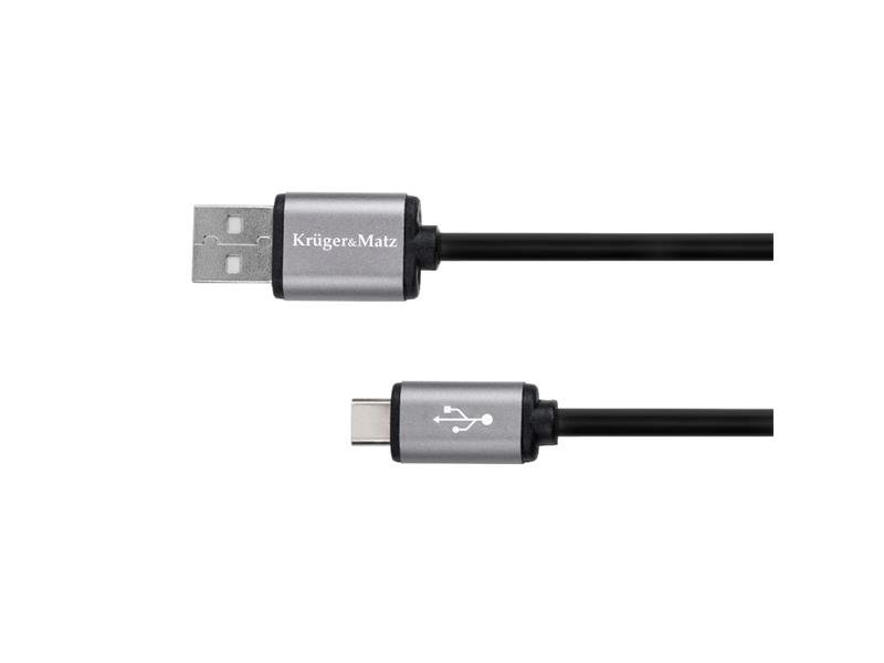 KRUGERMATZ Kabel KRUGER & MATZ KM1240 USB - USB-C 1,8m