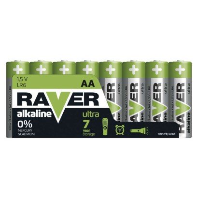 Alkalická baterie RAVER AA (LR6)