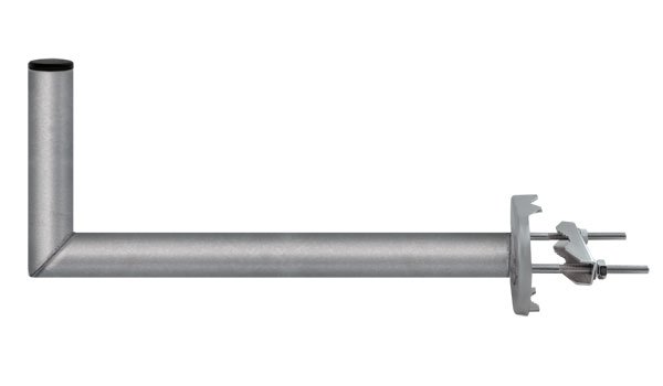 TIPA Anténní držák 50cm na stožár s třmenem, trubka 42/2mm, výška 16cm