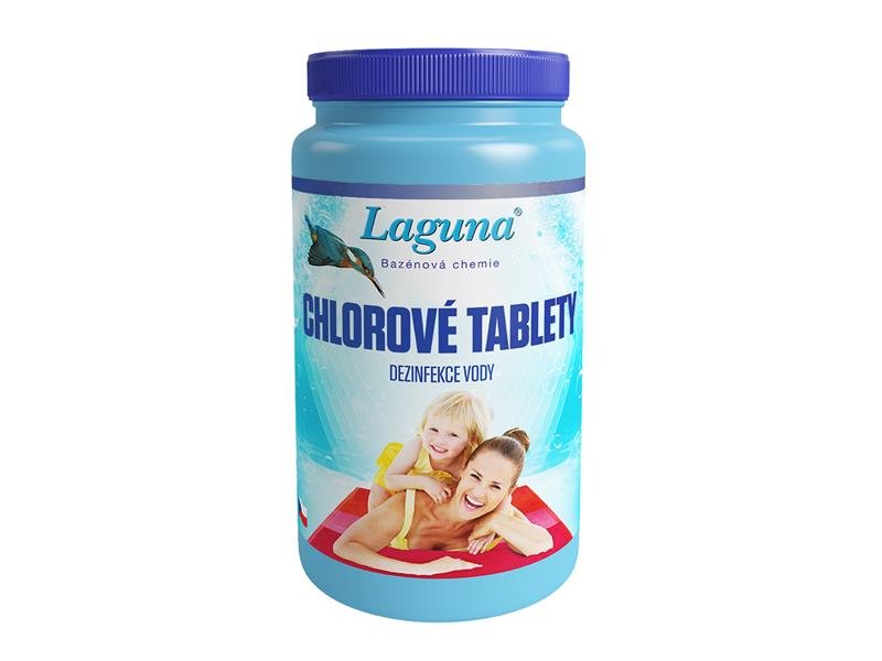 Tablety pro chlorovou dezinfekci bazénové vody LAGUNA 1kg