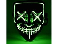 Maska svítící 4L zelená
