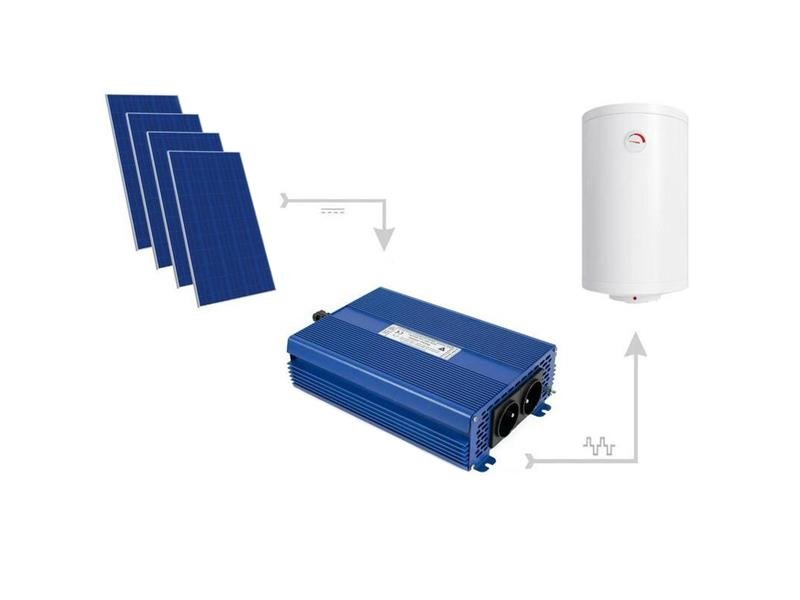 TIPA Solární invertor ECO Solar Boost MPPT-3000 3kW, Ohřev vody