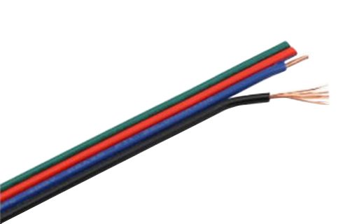 RGB kabel pro LED pásek 4 x 0,3 mm2 TIPA