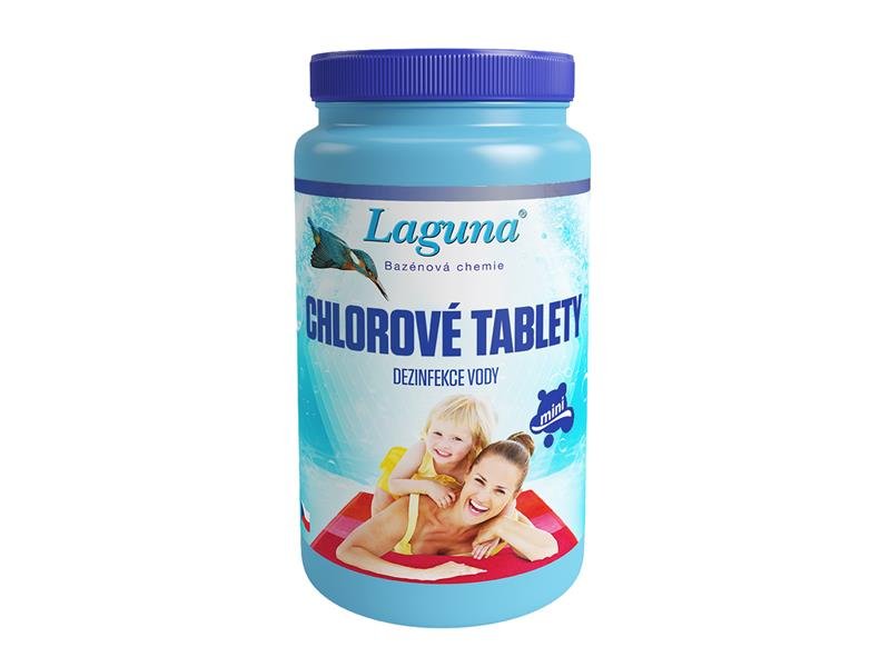 Tablety pro chlorovou dezinfekci bazénové vody LAGUNA Mini 1kg