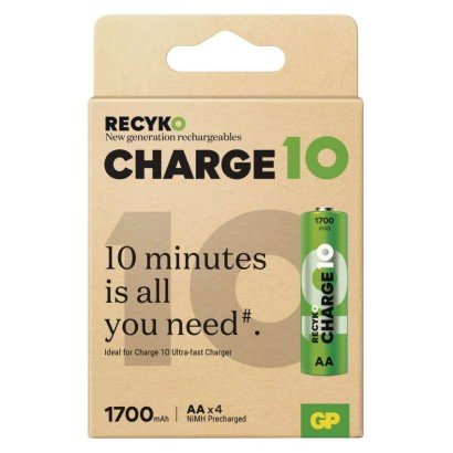Nabíjecí baterie GP ReCyko Charge 10 AA (HR6)