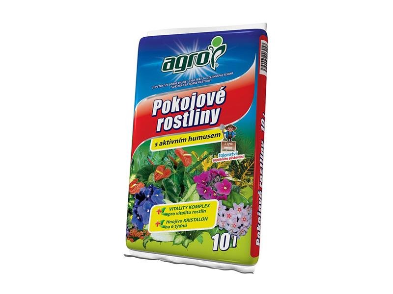 AGRO CS Substrát pro pokojové rostliny AGRO 10l