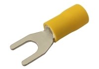 Vidlička 5.3mm, vodič 4.0-6.0mm žlutá TIPA