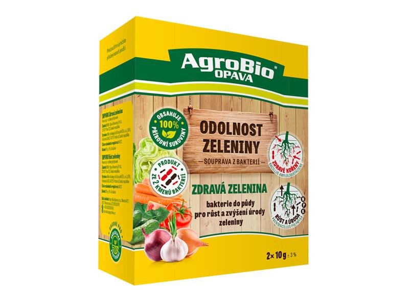 Přípravek pro odolnost zeleniny AGROBIO Zdravá Zelenina 2x10g