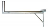 Anténní držák 100 na zeď se vzpěrou průměr 42mm výška 16cm žár.