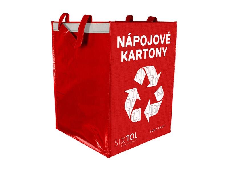 Taška na tříděný odpad SIXTOL Sort Easy Carton 36l