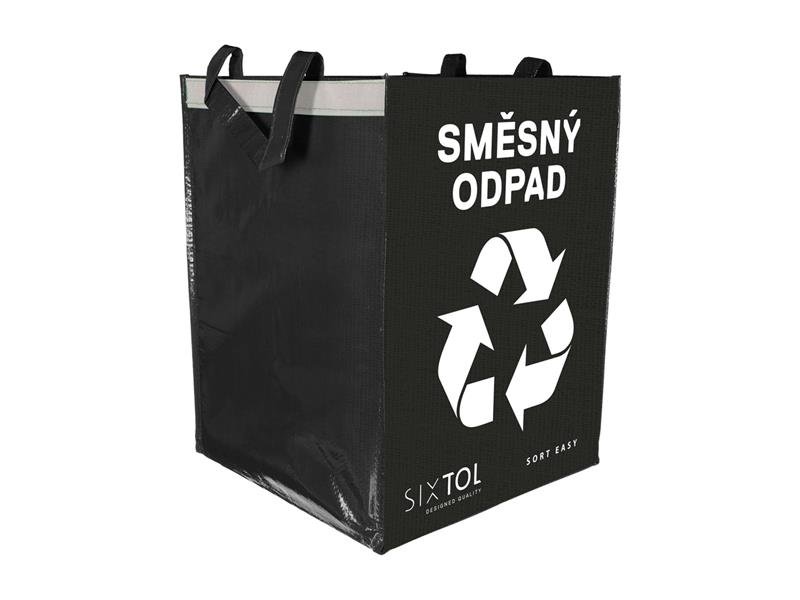 Taška na tříděný odpad SIXTOL Sort Easy Mixed 36l