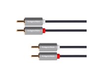 Kabel KRUGER &amp; MATZ 2xCINCH konektor/2xCINCH konektor 3m KM1211 Basic